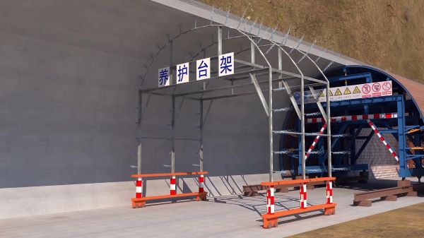 晋中隧道施工动画制作公司 - 隧道施工工艺和施工方法 - 隧道施工汇报动画视频 - bim 工程施工动画